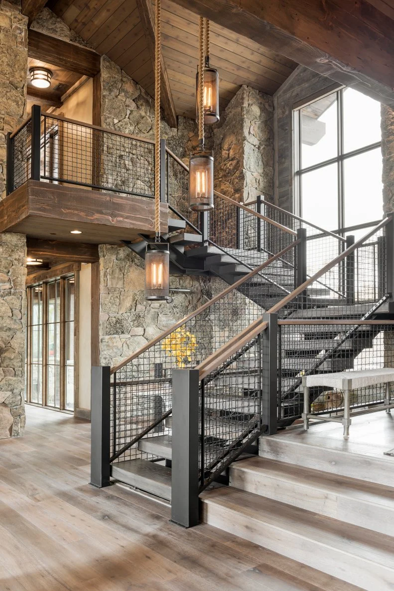 Staircase Railing Replacement Ideas That Modernize Older Homes